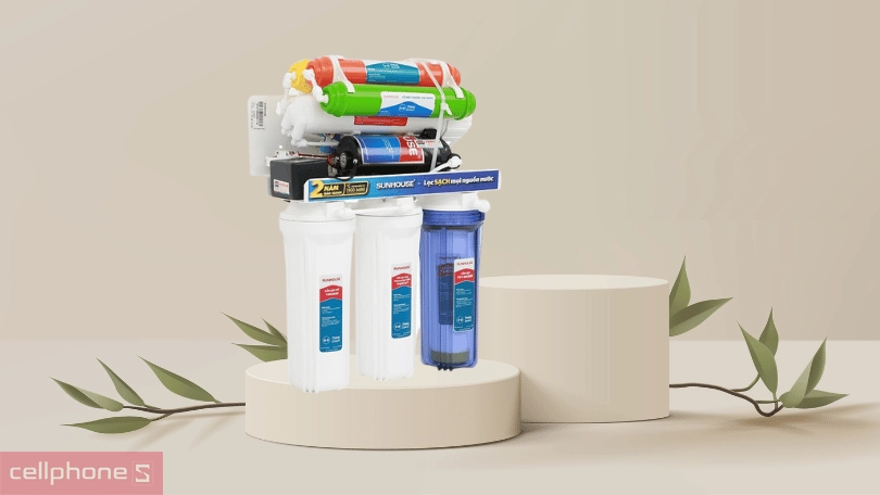 Công dụng máy lọc nước Sunhouse RO 8 lõi lọc SHA8878KV