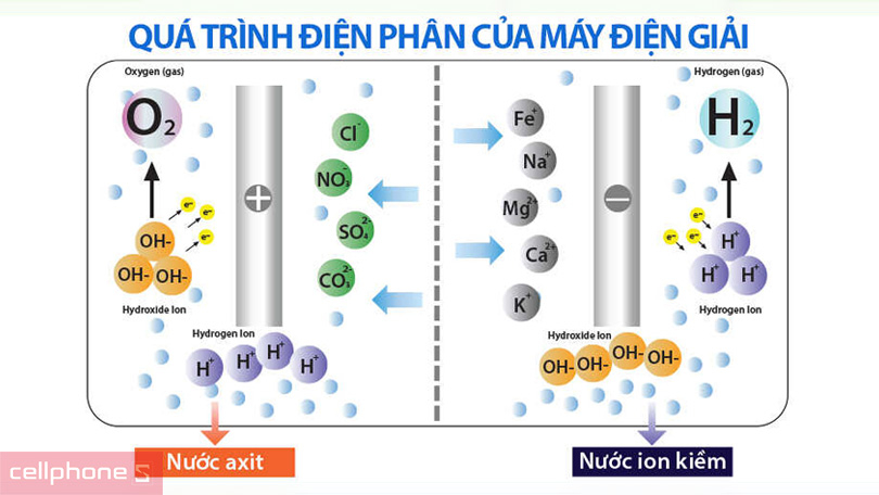 Máy lọc nước ion kiềm hoạt động ra sao?