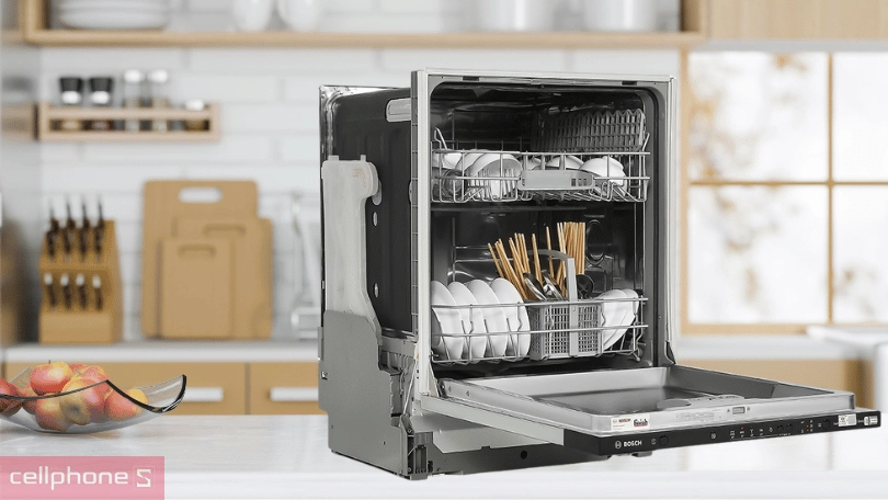 Vì sao nên mua Máy rửa bát âm tủ Bosch SMV25BX03R?
