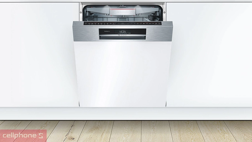 máy rửa bát Bosch series 4 giá rẻ đựng nhiều chén đĩa Máy rửa bát Bosh series 4 đựng thông minh