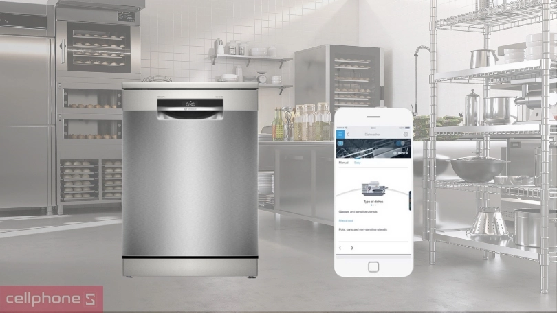 Tính năng thông minh của máy rửa bát Bosch SMS6ECI11E