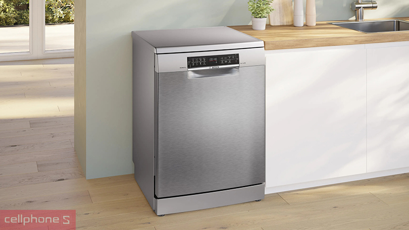 Máy rửa bát Bosch SMS6ZCI49E Series 6 - Công suất mạnh mẽ kết hợp tính năng tân tiến