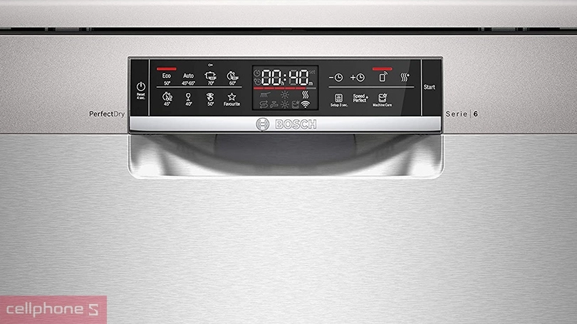 Hướng dẫn dùng máy rửa bát Bosch SMS6ZCI49E Series 6 đơn giản, nhanh chóng cho người mới bắt đầu