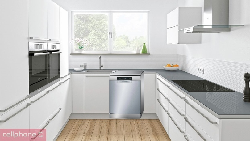Máy rửa bát Bosch SMS8YCI01E Series 8 – Làm sạch hoàn hảo, tính năng phong phú