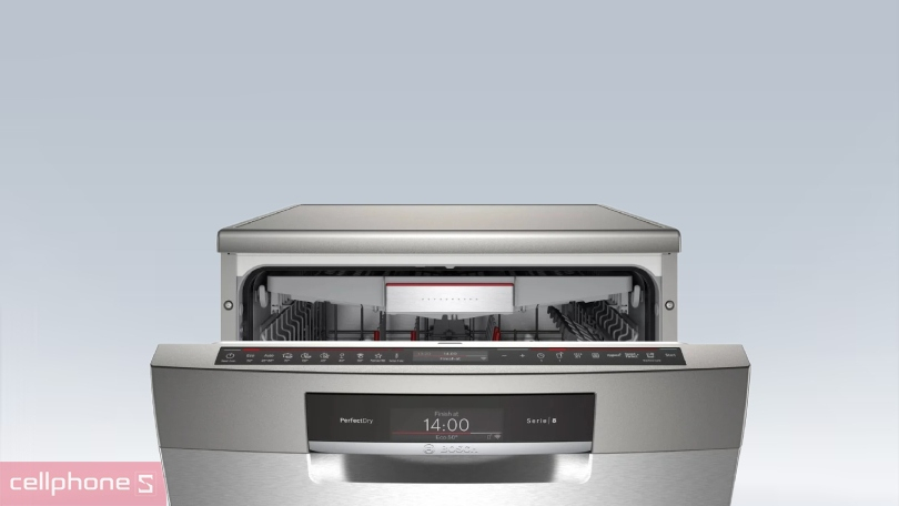 Máy rửa bát Bosch SMS8YCI01E Series 8 – Làm sạch hoàn hảo, tính năng phong phú