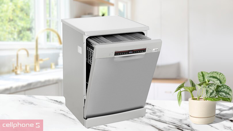 Chương trình, độ ồn của máy rửa bát độc lập Bosch SMS4ECI26E