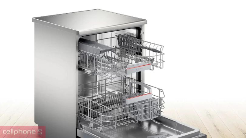 Thiết kế máy rửa bát độc lập Bosch SMS4EKI06E