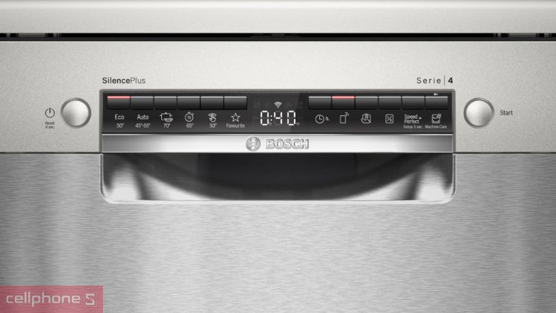 Tiện ích thông minh trên máy rửa bát độc lập Bosch SMS4EKI06E