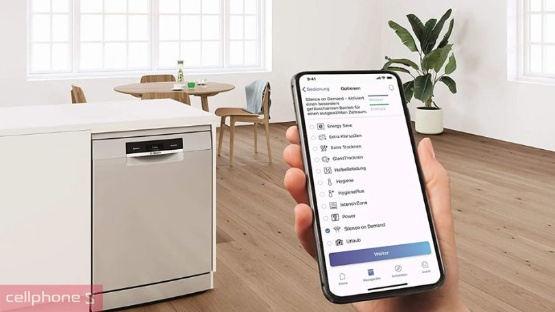 Hướng dẫn sử dụng máy rửa bát độc lập Bosch SMS4EKI06E