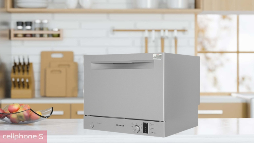 Chế độ thông minh trên máy rửa bát mini Bosch SKS62E38EU