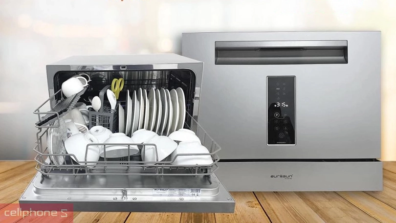 máy rửa bát Eurosun tiết kiệm thời gian 