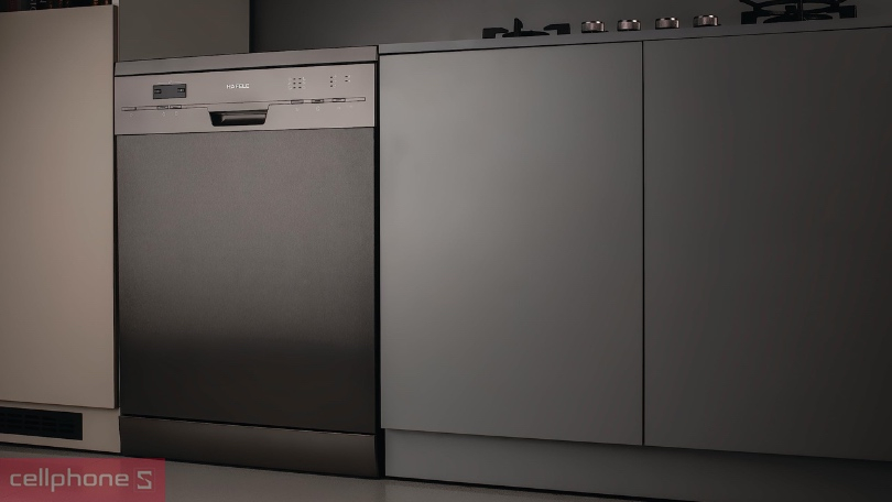 máy rửa bát Hafele âm tủ dễ lắp, thiết kế đẹp