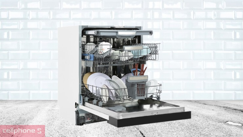 Công suất máy rửa bát bán âm Hafele HDW-HI60B