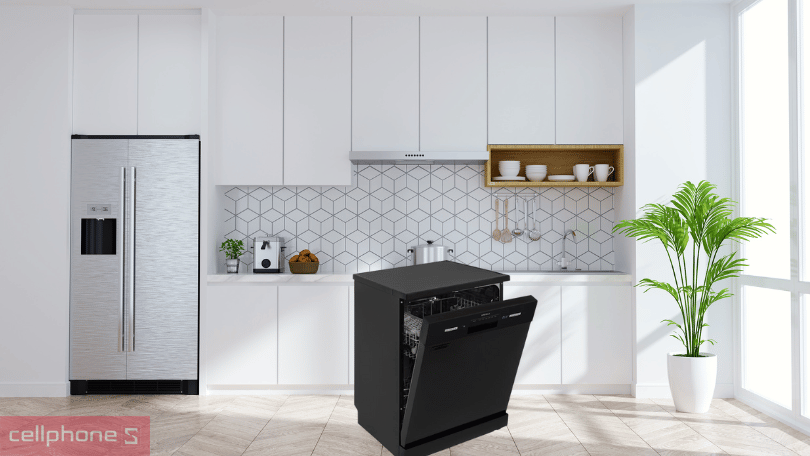 Thiết kế máy rửa bát độc lập Hafele HDW-F601B