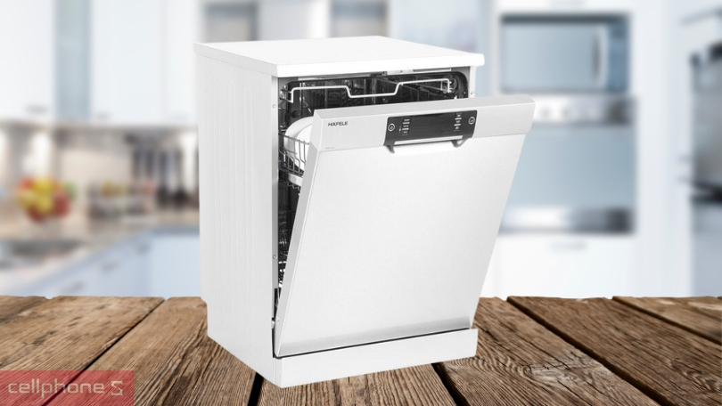 Số lượng bát đĩa mỗi lần vệ sinh trên máy rửa bát độc lập Hafele HDW F60C