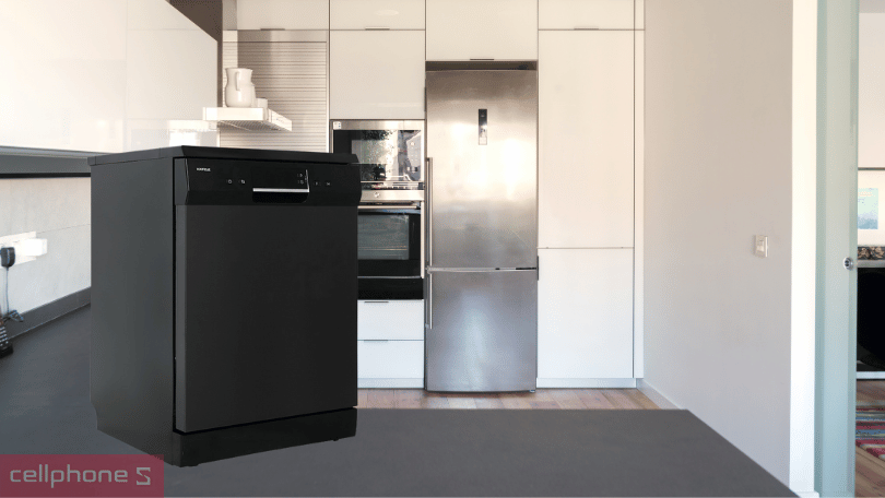 Thiết kế máy rửa bát độc lập Hafele HDW-F60EB