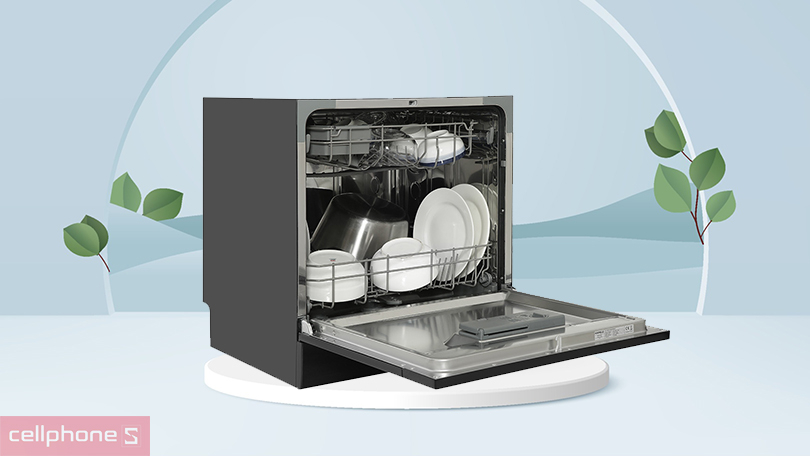 Công suất, công nghệ có trên máy rửa bát mini Hafele HDW-T5531B