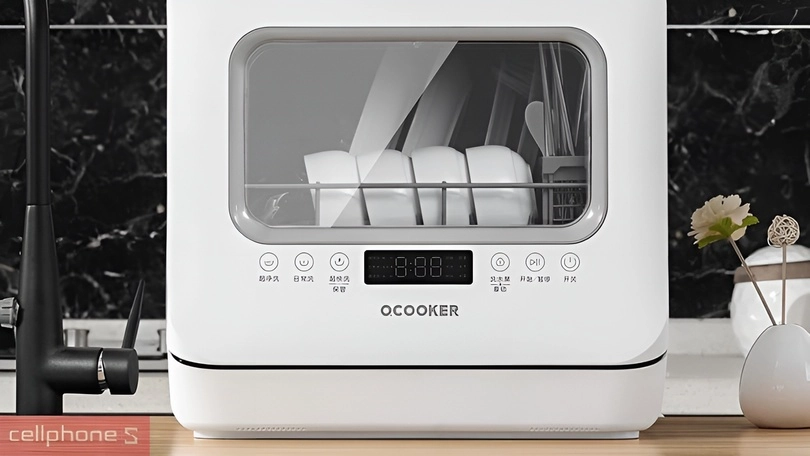 máy rửa bát mini tiết kiệm tốt diện tích khi dùng mua máy rửa bát mini giúp tiết kiệm diện tích