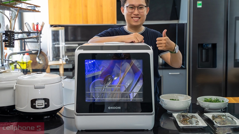 Vì sao nên mua máy rửa chén bát mini để bàn Kochi DW-C400VN?