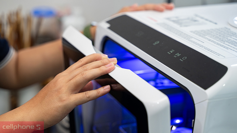 Máy rửa chén bát mini để bàn Kochi DW-C400VN - Dung tích đựng nước lên đến 5 L