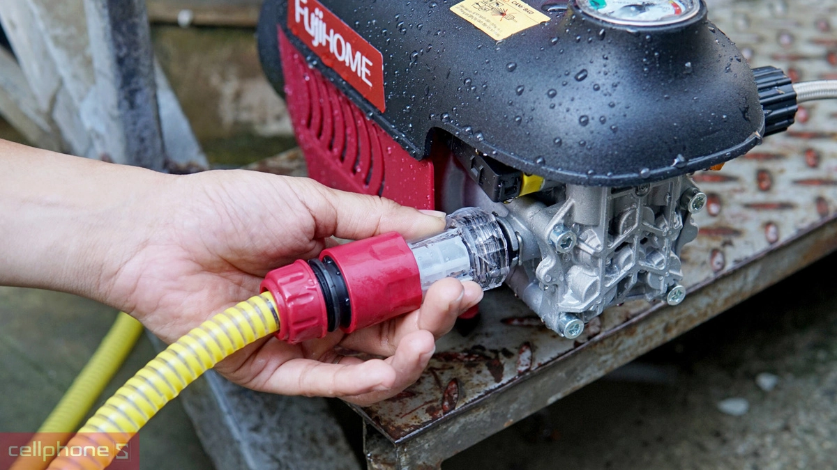 Đầu kết nối máy rửa xe mô tô cảm ứng từ FujiHOME PWX1A