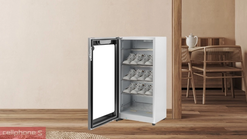Các tiện ích và tính năng đi kèm của tủ sấy giày dép Fujihome SD128