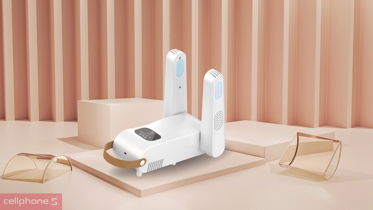 Ba mức nhiệt sấy linh hoạt của máy sấy khô giày Hyundai HDR-006-WH