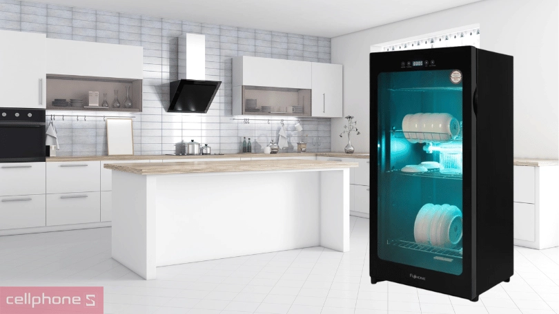 Khả năng chống rò rỉ tia UV của tủ sấy khử trùng đa năng Fujihome DD128