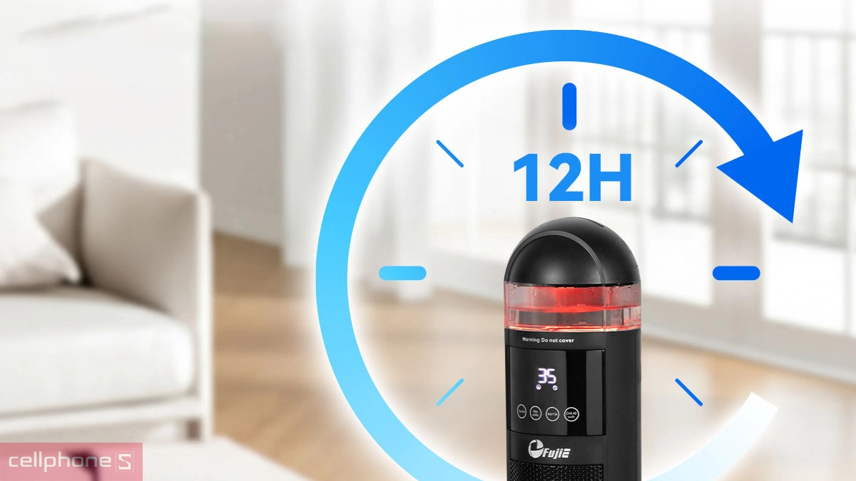 Đa chức năng máy sưởi gốm Fujie VH221 giọng nói tiếng Việt