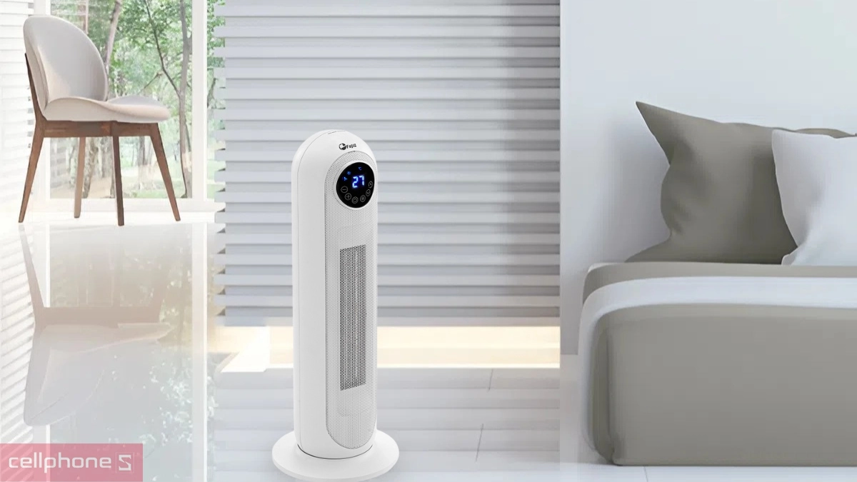 Công nghệ máy sưởi gốm Ceramic FujiE CH-2300 để sàn