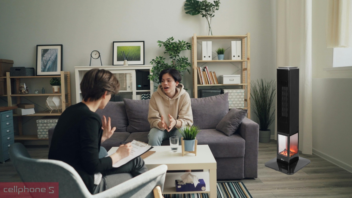 Thiết kế máy sưởi gốm FujiE VH08