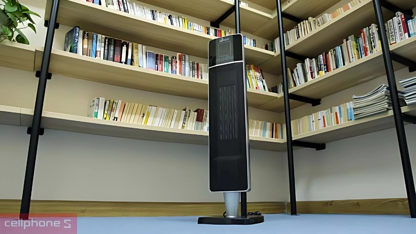 Công suất quạt sưởi gốm Ceramic để sàn FujiE CH-2000