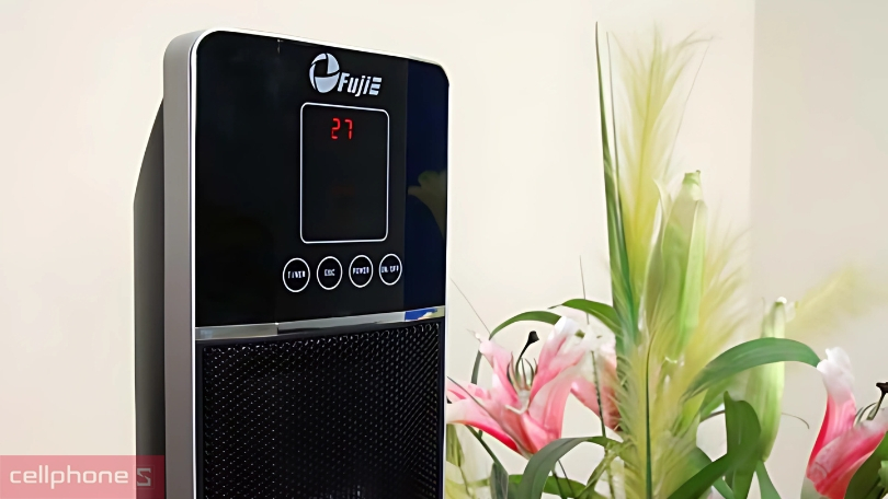 Tính năng quạt sưởi gốm Ceramic để sàn FujiE CH-2000