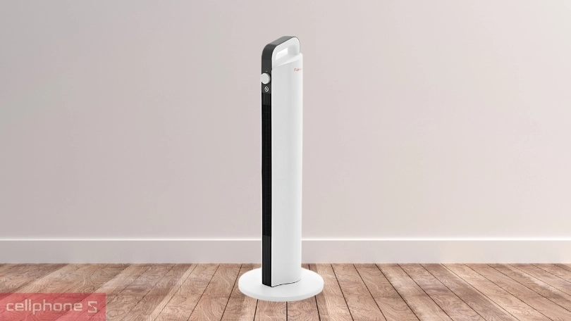 Máy sưởi gốm Ceramic để bàn Fujihome FH2000M - Kiểu dáng nhỏ gọn, hiệu suất làm ấm nhanh.