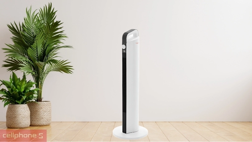 Máy sưởi gốm Ceramic để bàn Fujihome FH2000M - Kiểu dáng nhỏ gọn, hiệu suất làm ấm nhanh.