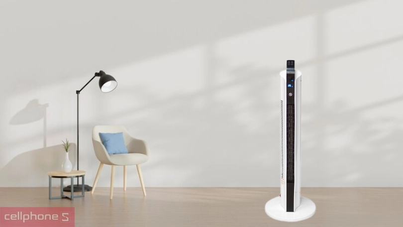 Máy sưởi gốm Ceramic để sàn Fujihome FH2000 – Đa chức năng, sưởi ấm hiệu quả