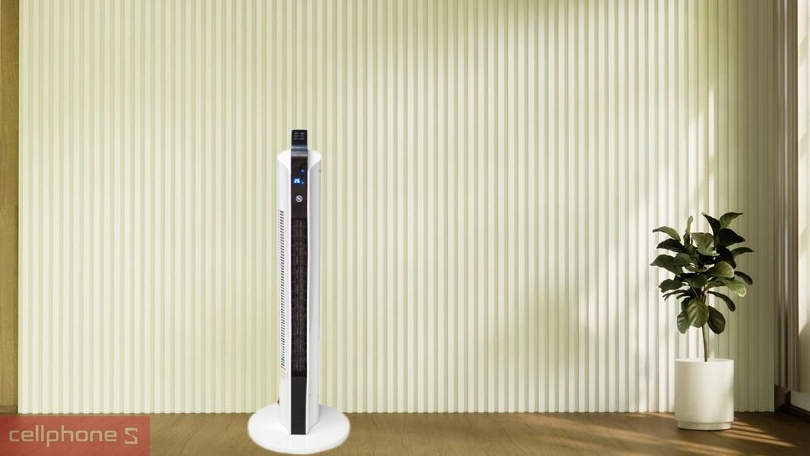 Máy sưởi gốm Ceramic để sàn Fujihome FH2000 – Đa chức năng, sưởi ấm hiệu quả