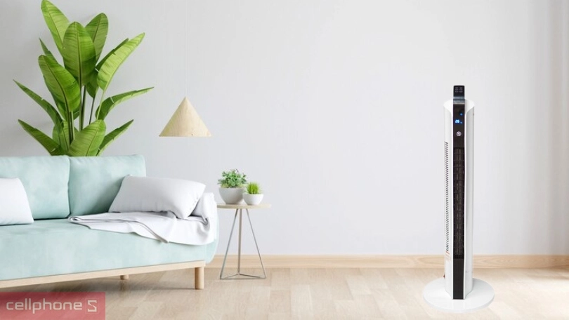Máy sưởi gốm Ceramic để sàn Fujihome FH2000 – Đa chức năng, sưởi ấm hiệu quả