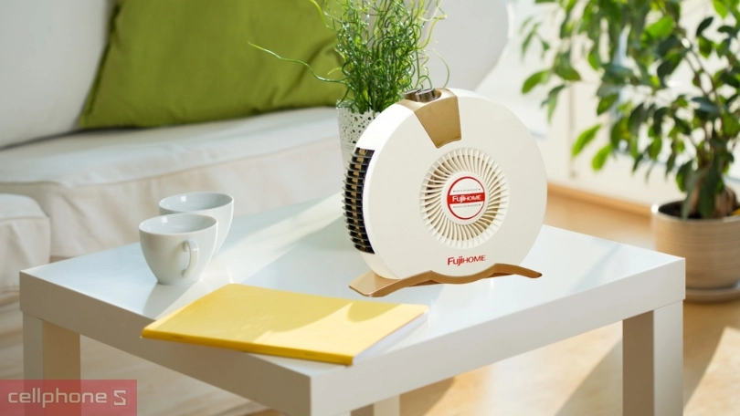 Máy sưởi gốm Ceramic Mini Fujihome FH-001 – Sưởi ấm nhanh, an toàn