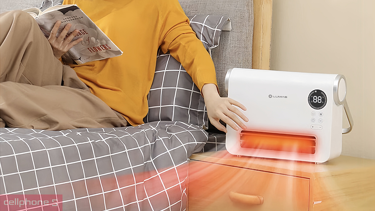 Công suất sưởi nhà tắm Ceramic Lumias H08B