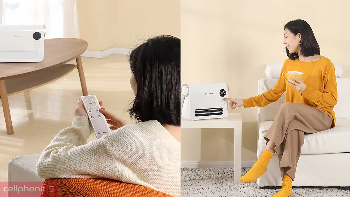 Điều khiển sưởi nhà tắm Ceramic Lumias H08B