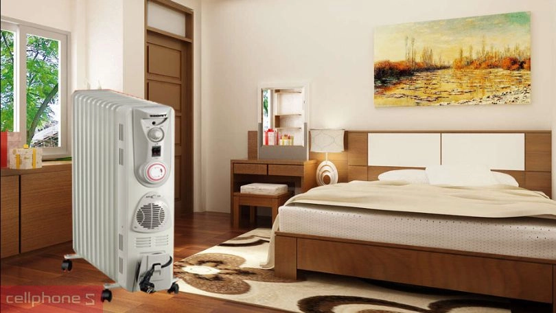 Phân loại máy sưởi dầu cơ bản nhất hiện nay
