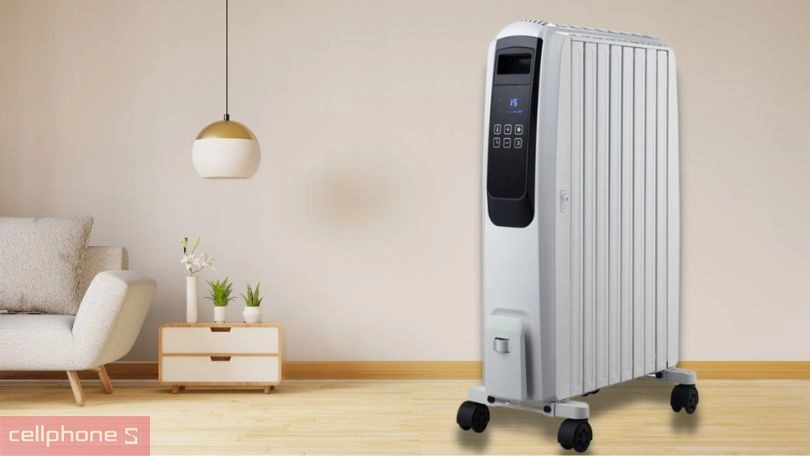 Phân loại máy sưởi dầu cơ bản nhất hiện nay