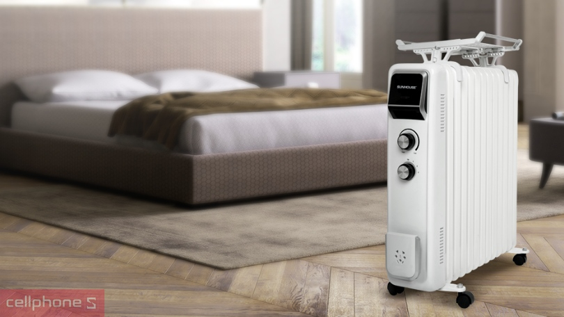 Vì sao nên mua máy sưởi dầu Sunhouse SHD7084