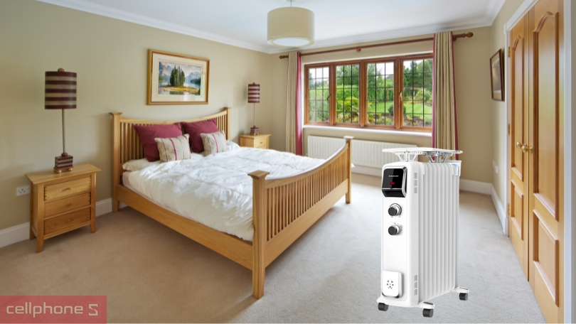 Hiệu suất sưởi của máy sưởi dầu Sunhouse SHD7084