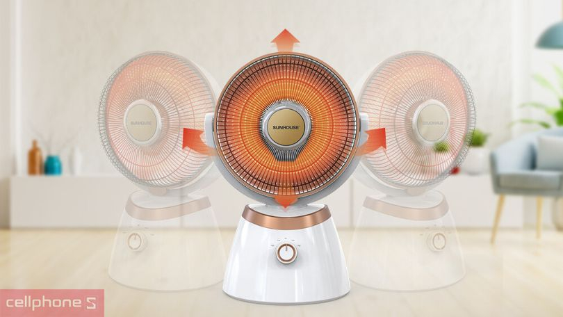 Top 3 máy sưởi Sunhouse đáng mua trên thị trường