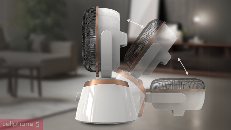 Các tính năng an toàn đi kèm của quạt sưởi đèn carbon Sunhouse SHD7008