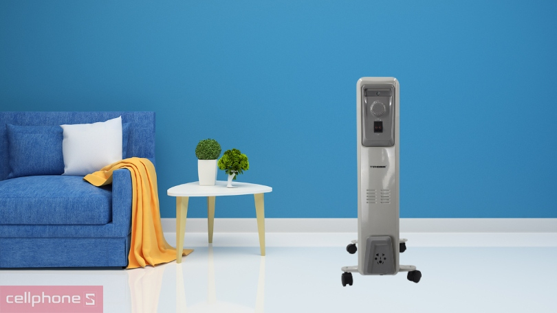 Máy sưởi dầu Tiross 15 thanh TS9219 – Sưởi ấm an toàn, tiết kiệm nhiên liệu