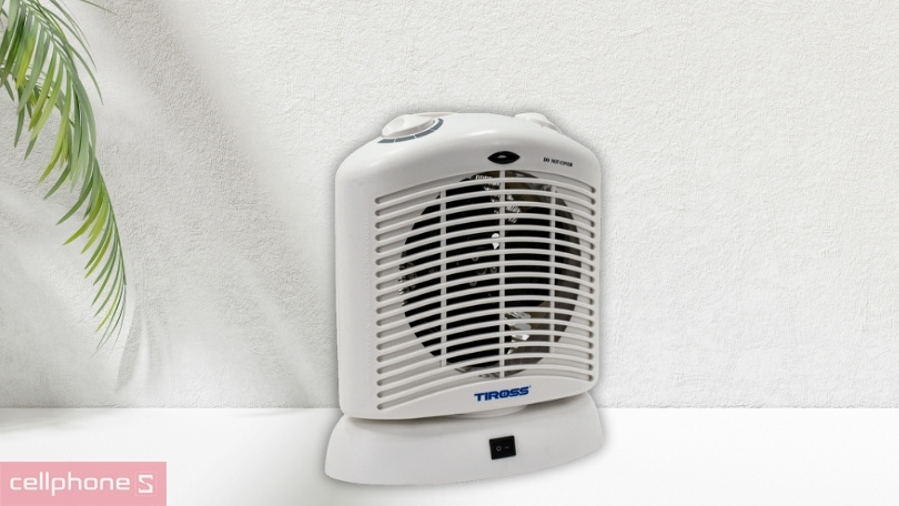 Vì sao nên mua quạt sưởi mini Tiross hai chiều TS946