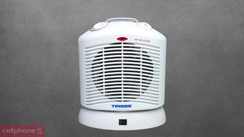 Hai chế độ linh hoạt của quạt sưởi mini Tiross hai chiều TS946